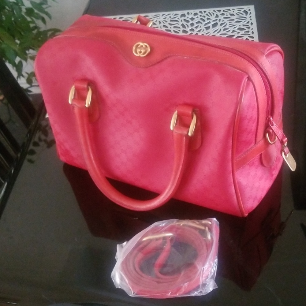 Authentic Red Gucci bag.
